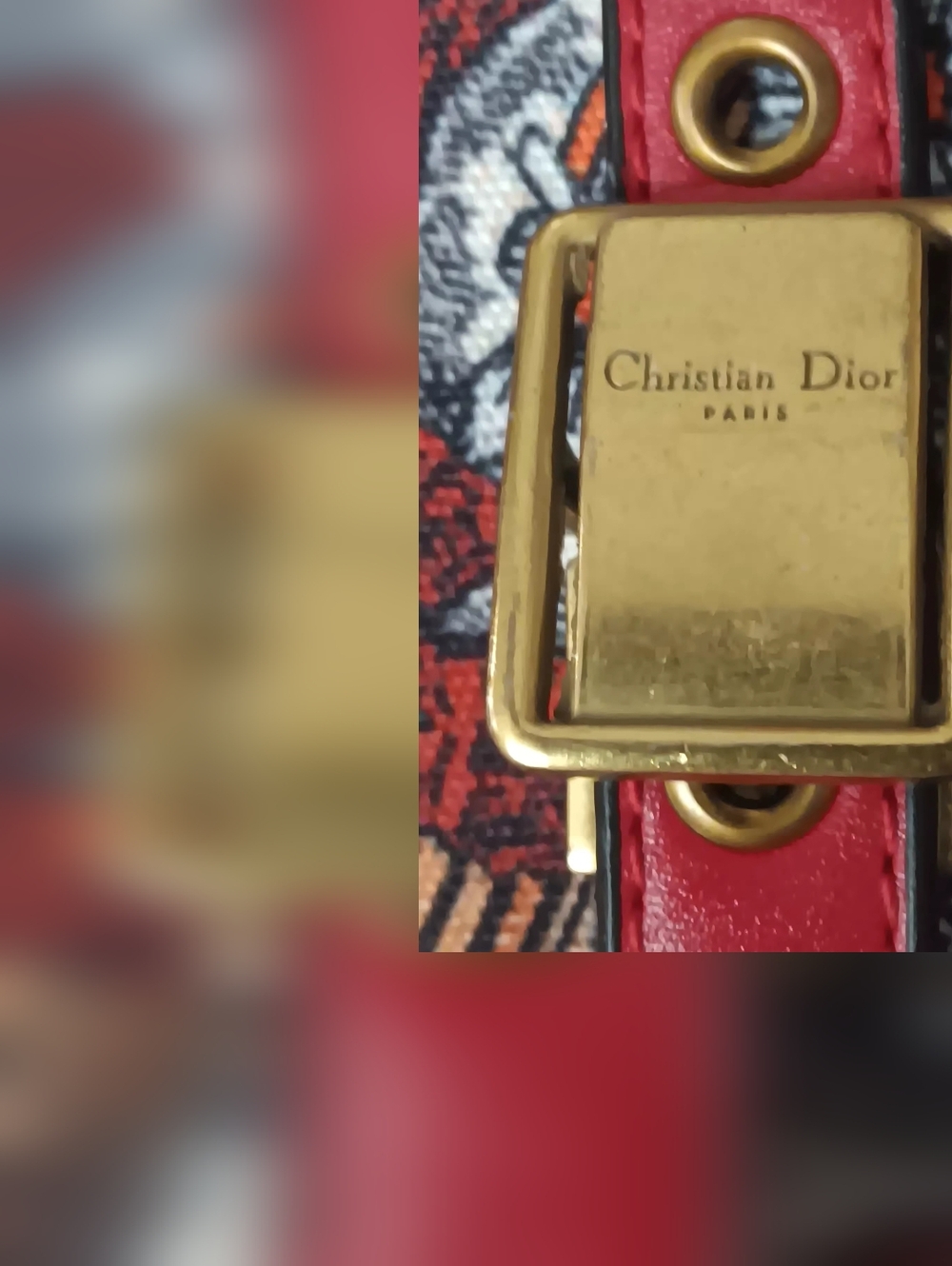 Christian Dior EUC 30 Montaigne Phoenix Calfskin Jaquard Bag- Origional Dustbag - Picture 9 of 16